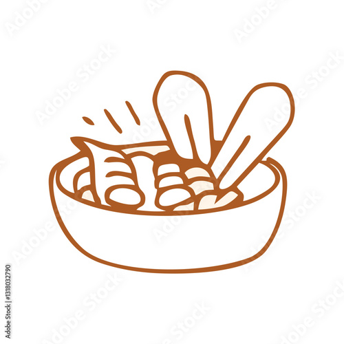 Food courts icons . Outline  food courts vector icons for web design isolated on white background
