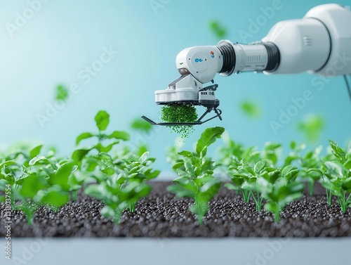 Robotic systems crafting ecofriendly fertilizer spreaders