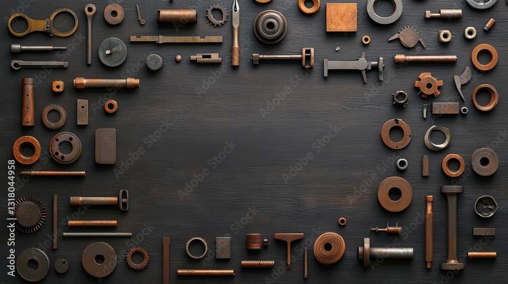 Obraz premium CNC systems crafting specialized tools for heavy industrial applications