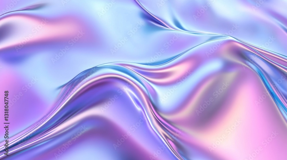 Abstract iridescent flowing fabric Abstract iridescent flowing fabric