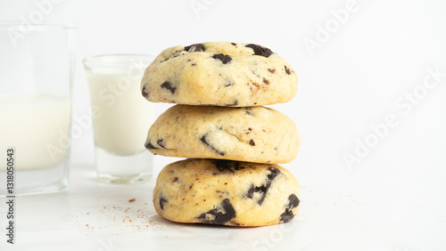 chocolate chunk chip cookies look delicious 