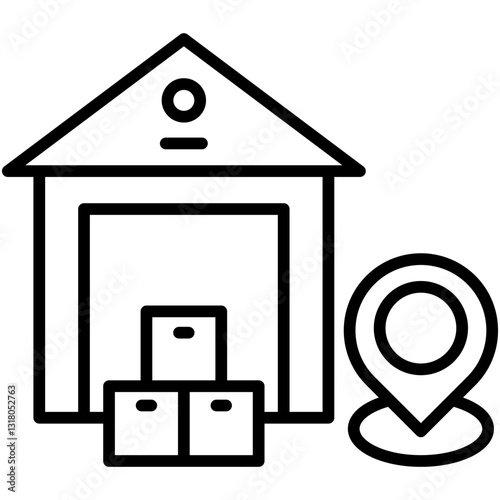 Warehouse Icon