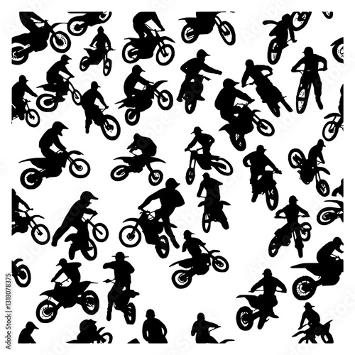 vector silhouettes of people