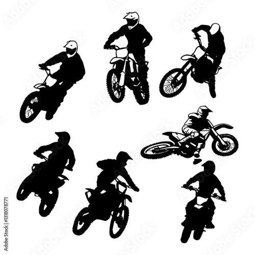 silhouette of a motorcycle