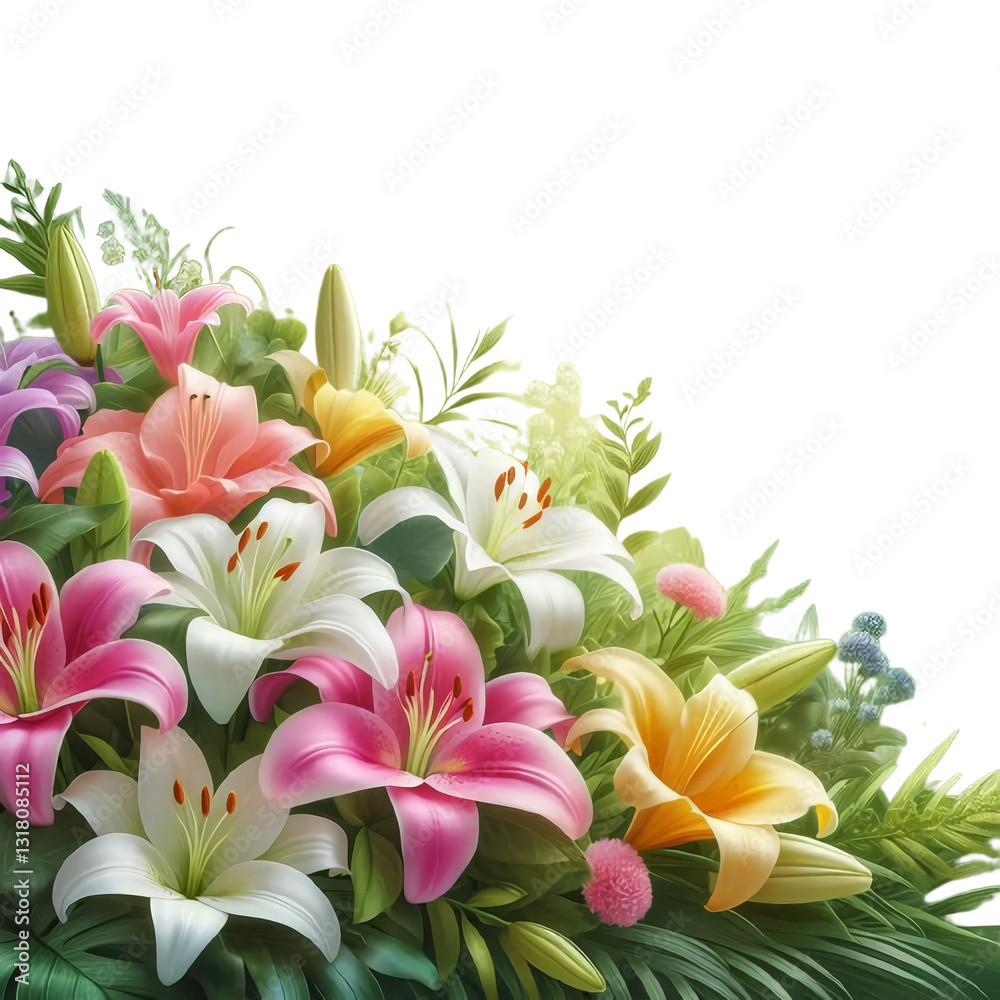 Obraz premium bouquet of colorful flowers