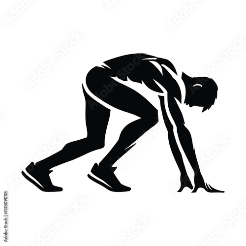 Runner Stretching