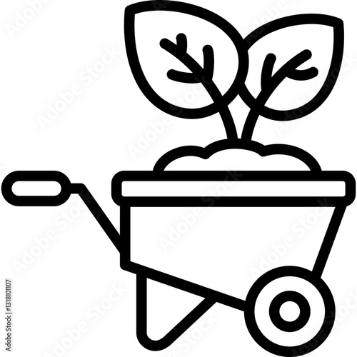 plant cart icon