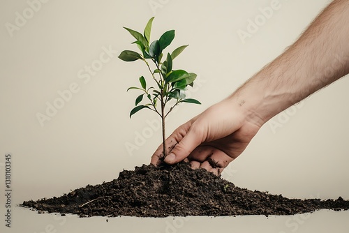 Planting a Seed: Nurturing the Earth photo