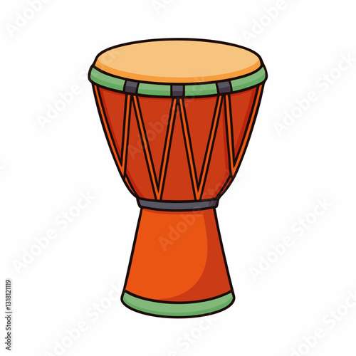 djembe vector illustration