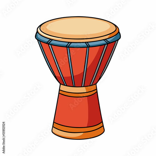 djembe vector illustration