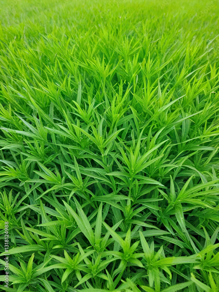 Weed in Perfect Zoysia Grass - Stand Out Object in Nature's Lush Green Field Weed in Perfect Zoysia Grass - Stand Out Object in Nature's Lush Green Field
