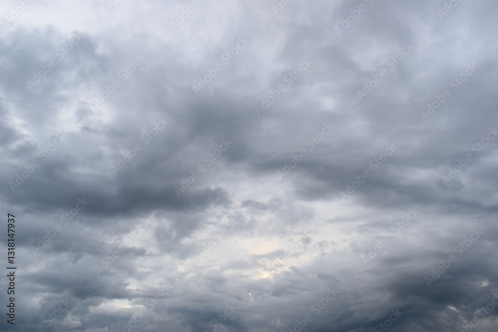 blue sky and white cloud background, cloudy in rainny season blue sky and white cloud background, cloudy in rainny season