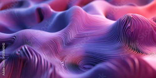 A purple and pink wave with a lot of detail. The wave is very detailed and has a lot of texture. The colors are very vibrant and the wave looks like it's moving