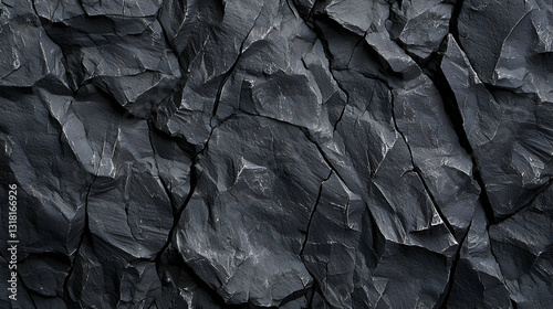 Wallpaper Mural Dark Grey Cracked Rock Texture Background With Rough Surface And Detailed Natural Pattern Close Up View Abstract Geology Stone Material Torontodigital.ca