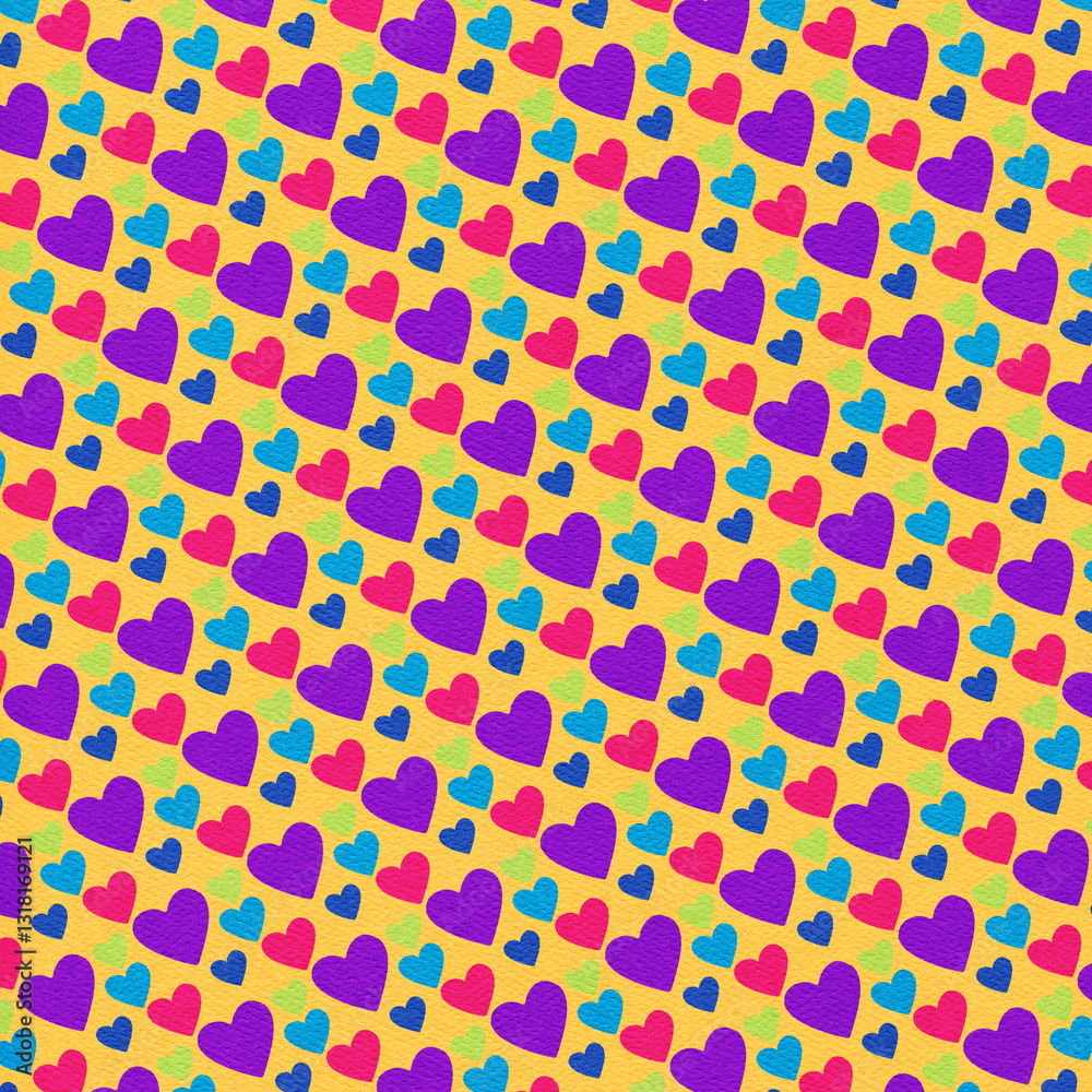 Love fabric paper and background with heart patterns for valentine's day, textured backdrop for christmas Love fabric paper and background with heart patterns for valentine's day, textured backdrop for christmas