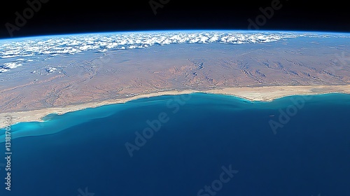 Coastal Desert from Space