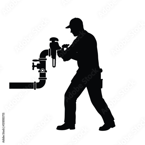 saxophone player silhouette
