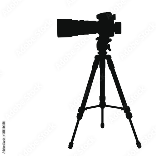 telescope on tripod