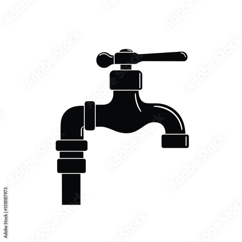 faucet with water drops