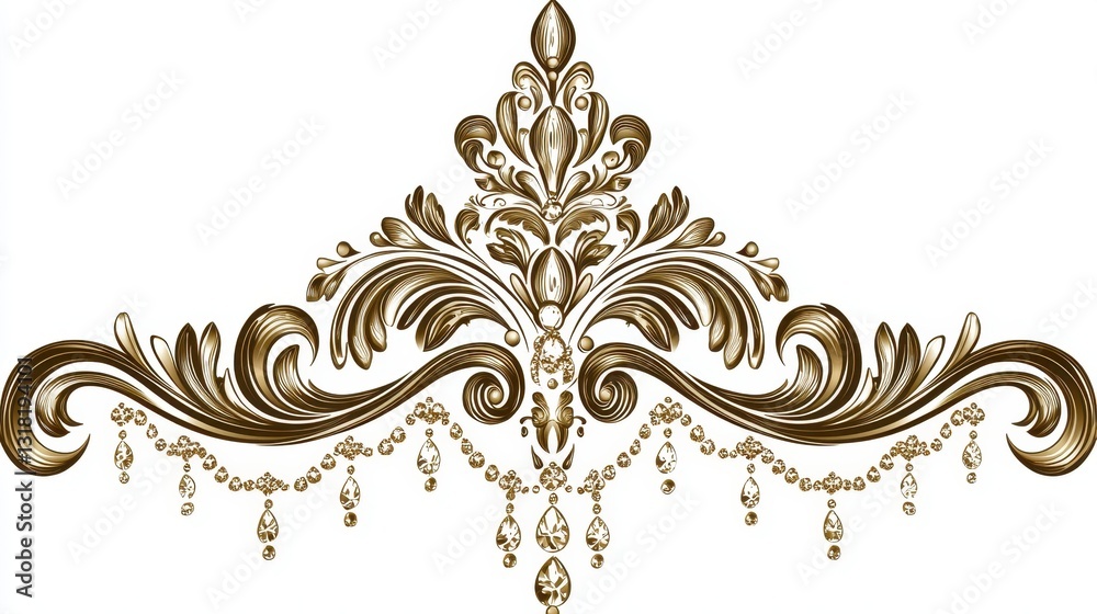Ornate Decorative Design Element Ornate Decorative Design Element