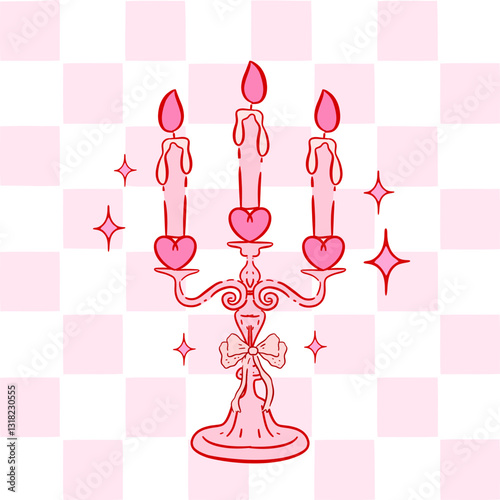candle with bow coquette clipart, y2k, coquette aesthetic, bows clipart,coquette clipart, cute, y2k, coquette aesthetic, bows clipart, ,vintage,RETRO,AESTHETIC,nostalgia 2000s clipart, Candlestick