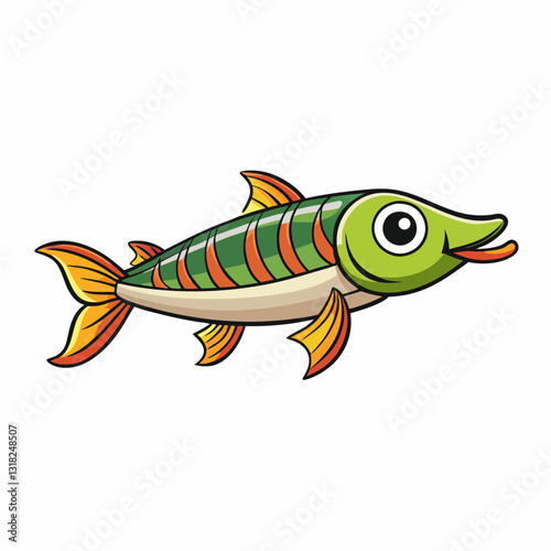 anchovy fish on a white background
