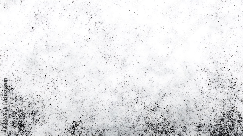 White textured background with dark specks. White textured background with dark specks.