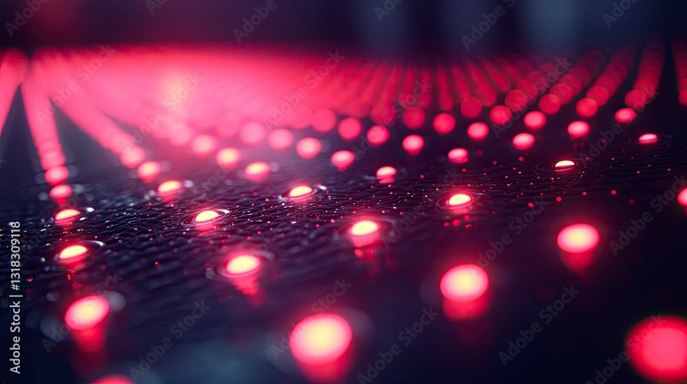 Fototapeta premium Nano-scale acoustic emitters generating sound