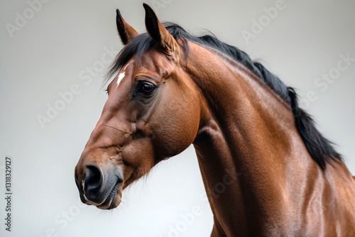 close up of an Arabian horse