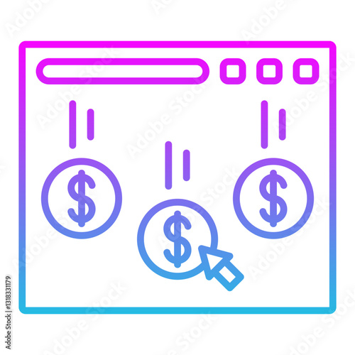 Cost per click Icon