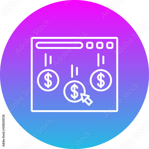 Cost per click Icon