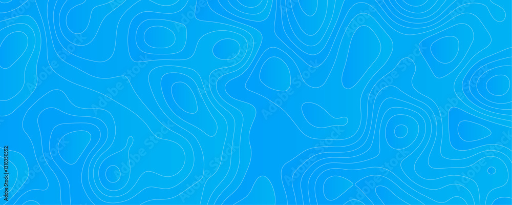 Fototapeta premium Blue vector water background 
