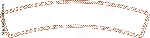 Rope Tie Frame Shape