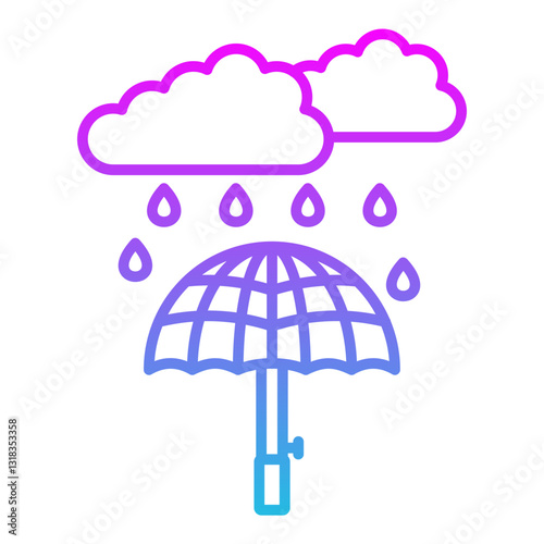 Raining Icon