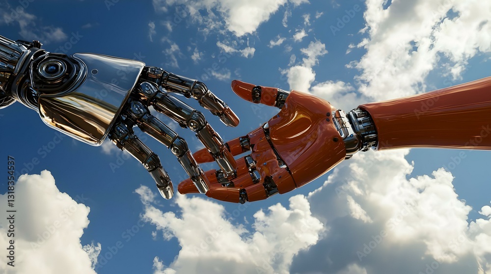 Fototapeta premium Digital transformation initiatives involve