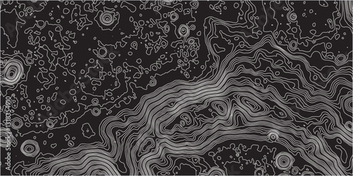 A Creative Exploration of How Abstract Motion, Wave-Like Patterns, and Mountainous Topography Can Merge to Form a Unique and Visually Expressive Interpretation of Geographic Elevation Data

