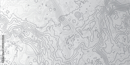 Blending the Precision of Terrain Mapping with the Fluidity of Artistic Wave Curves: A New Perspective on Representing Mountain Relief and Geographic Elevations Through Abstract Design Elements

