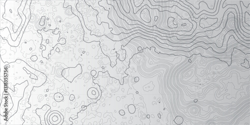 Blending the Precision of Terrain Mapping with the Fluidity of Artistic Wave Curves: A New Perspective on Representing Mountain Relief and Geographic Elevations Through Abstract Design Elements

