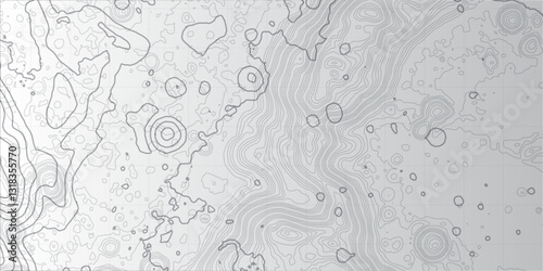 Exploring the Intersection of Geographic Contours, Mountainous Elevation Relief, and Abstract Flowing Wave Patterns to Develop an Innovative and Aesthetically Striking Approach to Topographic Visualiz
