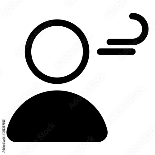 bad breath icon