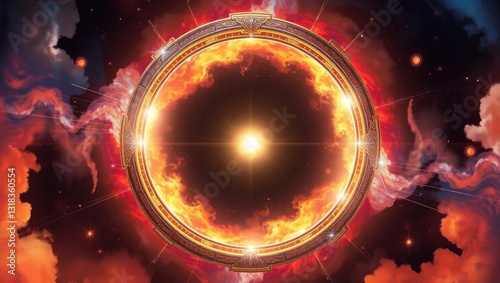 Cosmic Portal of Fire
