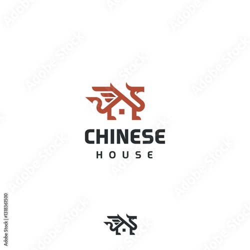 Chinese House Cafe restaurant Company Logo