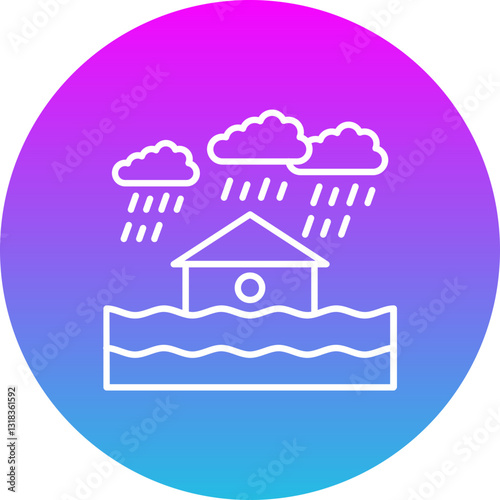 Rain storm Icon