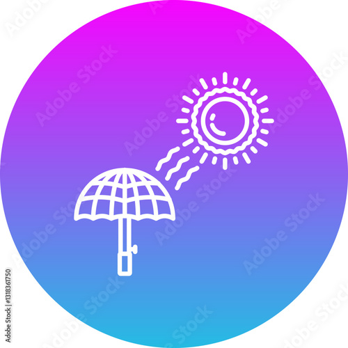 UV protection Icon