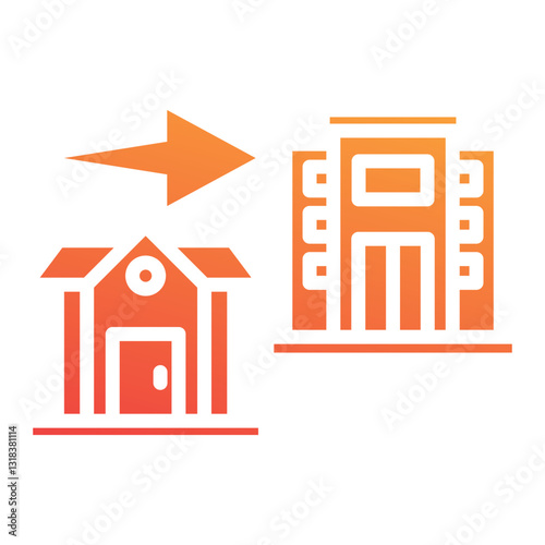 Urbanization Icon
