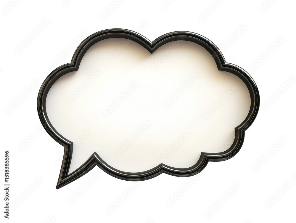 playful speech bubble with irregular outline, perfect for creative designs and communication themes. wavy shape adds whimsical touch, ideal for artistic projects playful speech bubble with irregular outline, perfect for creative designs and communication themes. wavy shape adds whimsical touch, ideal for artistic projects
