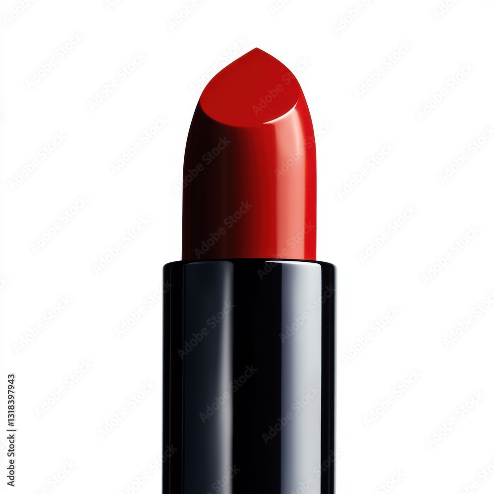 Close-up of red lipstick Close-up of red lipstick