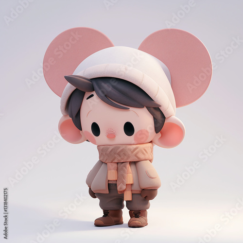 3D cartoon toys