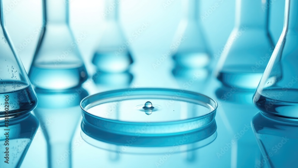 Chemical substance dripping, Laboratory and science trials, Developing the chemical for medical research, Quality control of industry products concept. Chemical substance dripping, Laboratory and science trials, Developing the chemical for medical research, Quality control of industry products concept.