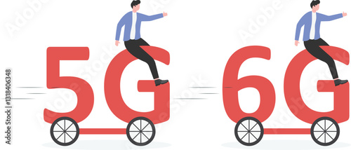 Technology transformation change from 5G to 6G

